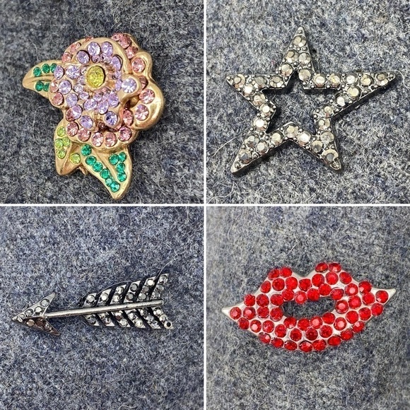 Steven by Steve Madden Gerry Sneakers Size 7.5 Gray Platform Skater Charms New - Picture 9 of 12